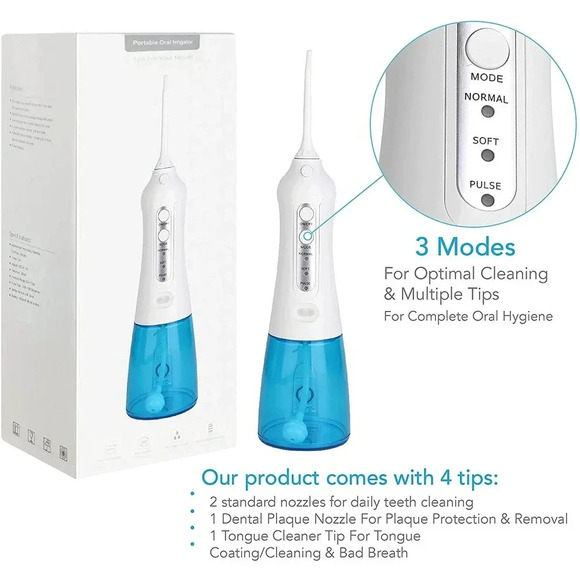 Water Flosser 3 Mode Water Pick Teeth Cleaning - Picture 2 of 5